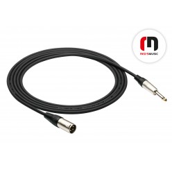 Reds Music  MC03200 Kabel Mikrofonowy - ECONOMIC - XLR M / Jack mono długość 20.0 m